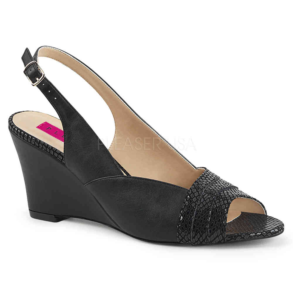 Pleaser Pink Label - KIMBERLY01SP High heels - Black Product image